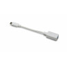 Adaptateur USB-C mâle/USB-A fem.