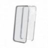 Coque semi-rigide 360° pour Samsung A02s/A03s - transparente / grise
