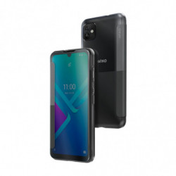 Etui folio Easy pour Wiko Y82 - gris