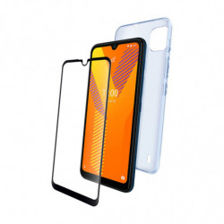 Coque souple transparente+ verre trempé pour Wiko Y62/Y62 Plus