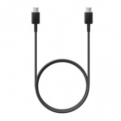 Câble USB-C /USB C 1,5 m 3A Noir