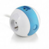 Multiprise Multimédia 2x16A+1x6A+USB 2,1A