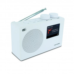 Radio numérique DAB+ et FM RDS avec écran couleur - blanc
