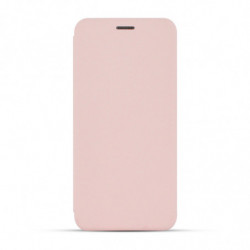 Etui folio Soft Touch pour iPhone 14 - rose