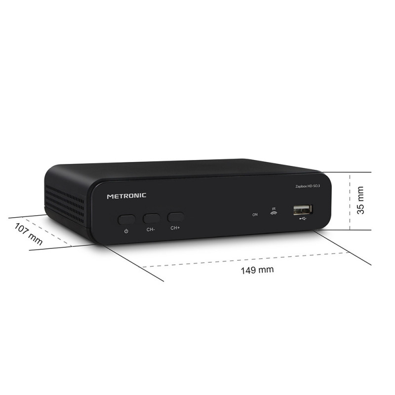 Recetor TDT Metronic ZapBox HD-SO.3 Full HD USB PVR (441655) – MediaMarkt