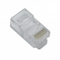 Fiche (lot de 10) RJ45 mâle à sertir contacts dorés