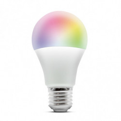 Ampoule intelligente Wi-Fi E27 LED RGB 9W