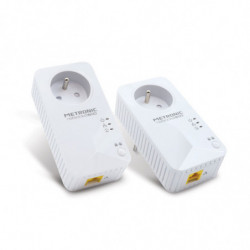 Prise CPL netsocket Duo 600 avec prise gigogne