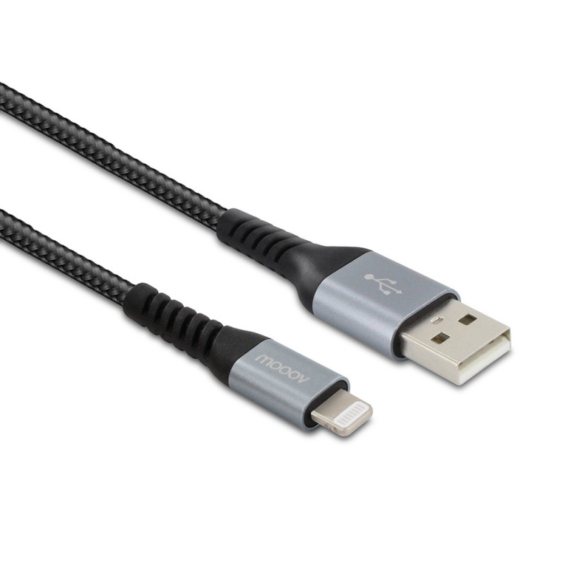Câble USB-C /USB-A renforcé Ultimate 2 m - noir