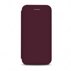 Etui folio Soft Touch pour Samsung Galaxy A14 5G - Bordeaux
