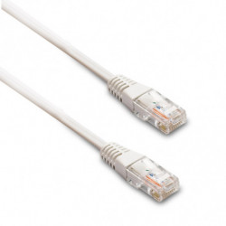 Câble Ethernet RJ45 CAT 5e mâle/mâle droit - UTP 1,5 m