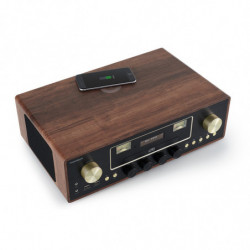 Micro-chaîne CD/MP3/USB avec VU-mètre