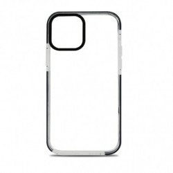 Coque souple bumper Color Edge pour iPhone 12/12 PRO - contour noir