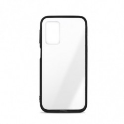 Coque semi-rigide Color Edge pour Samsung A02s/A03s - contour noir