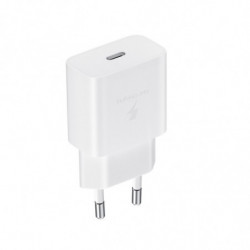 Chargeur maison 15W Power Delivery USB-C - Blanc