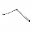 Stylet rétractable avec pointe souple - Argenté