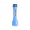 Micro Idance - Microphone bleu sans fil Bluetooh
