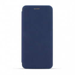 Etui folio Soft Touch pour Samsung A22 4G - bleu