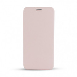 Etui folio Soft Touch pour Samsung A02s/A03s - rose