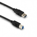 Câble USB A mâle/B mâle USB 3.0 - 5 m - noir