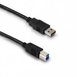 Câble USB A mâle/B mâle USB 3.0 - 5 m - noir
