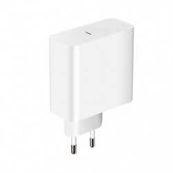 Chargeur secteur 1 USB-C 60W Power Delivery - blanc