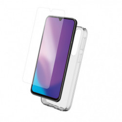 Pack protection coque transparente+verre trempé pour Samsung Galaxy A14 4G/5G