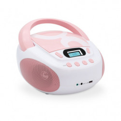 Lecteur CD MP3 Ocean enfant avec port USB - Blanc et bleu METRONIC® - Radio  - Achat & prix