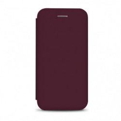 Etui folio Soft Touch pour iPhone 15 - bordeaux