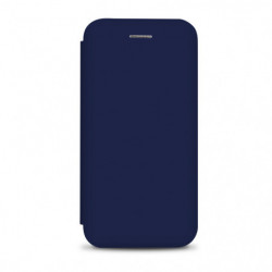 Etui folio Soft Touch pour iPhone 15 Plus - bleu