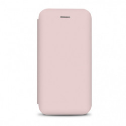 Etui folio Soft Touch pour iPhone 15 Pro - rose