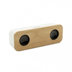 Enceinte portable Bamboo sans fil stéréo 10 W