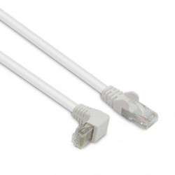 Câble Ethernet RJ45 CAT 5e mâle/mâle coudé - UTP 1,5 m