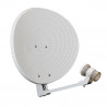 Parabole acier elliptique + LNB