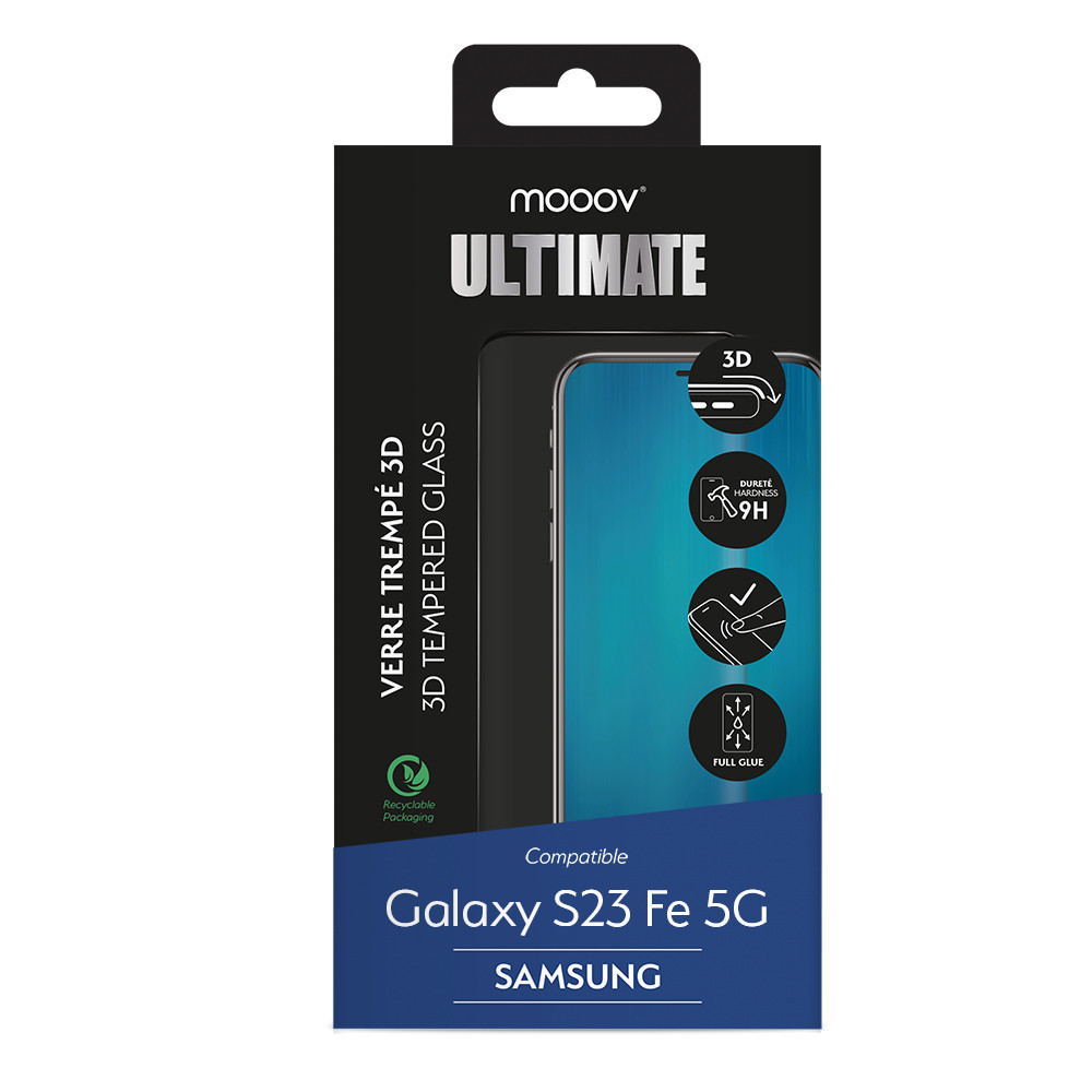 Verre trempé 3D pour Samsung Galaxy S23 FE