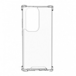 Coque semi-rigide renforcée pour Samsung Galaxy S24 Ultra - transparente