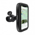 Support de téléphone pour 2 roues avec housse étanche jusqu\'à 6,9"