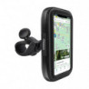 Support de téléphone pour 2 roues avec housse étanche jusqu'à 6,9"