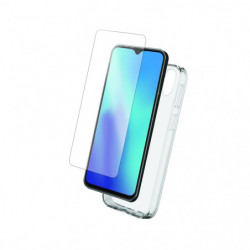 Pack protection coque transparente+verre trempé pour Samsung Galaxy A35