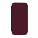 Etui folio Soft Touch pour iPhone 16 - bordeaux