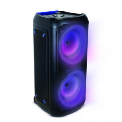 Enceinte Portable Bluetooth avec effets lumineux - Alimentation Batterie ou Secteur