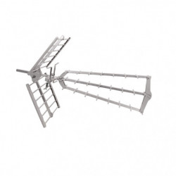 Metronic 415047 Antenne D'extérieur Trinappe 20 Db - Filtre 4G - UHF