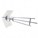 Antenne d\'extérieur UHF amplifiée 43 dB