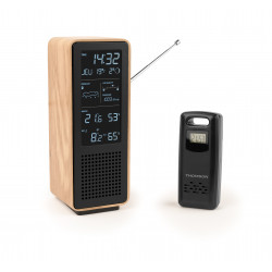 Enceinte Bluetooth et Station météo WS102TBK