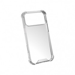 Coque semi-rigide renforcée pour iPhone 17 Pro Max - transparente