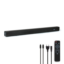 Barre de son Bluetooth 5.3 METRONIC - Entrée TV ARC, USB, Égaliseur, Télécommande