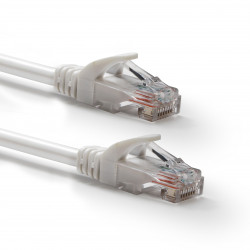 Câble Ethernet RJ45 Cat.6A mâle/mâle droit UTP 1,5 m