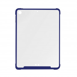 Coque semi-rigide Color Edge pour iPad 7/8 - bleue