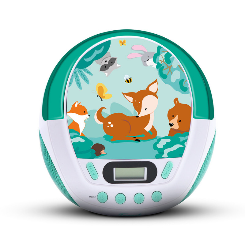 Metronic 477144 - Lecteur CD MP3 Jungle enfant avec port USB