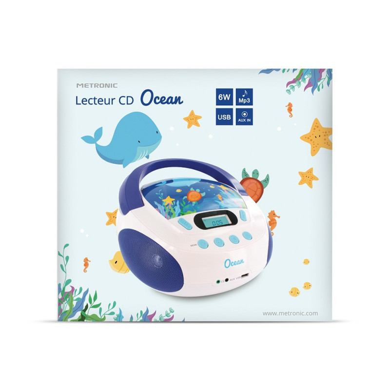 Poste CD Enfant, Lecteur CD Enfant, Lecteur CD, Port USB, MP3